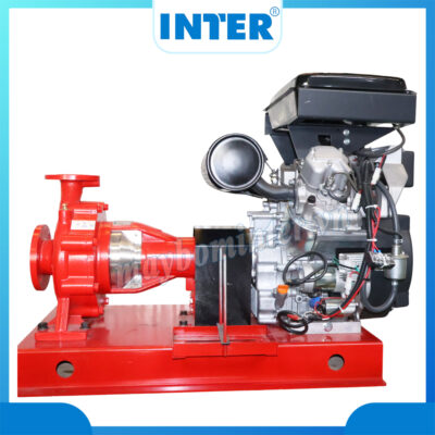 Máy bơm cứu hỏa diesel 20HP INTER CA40-250A 15KW