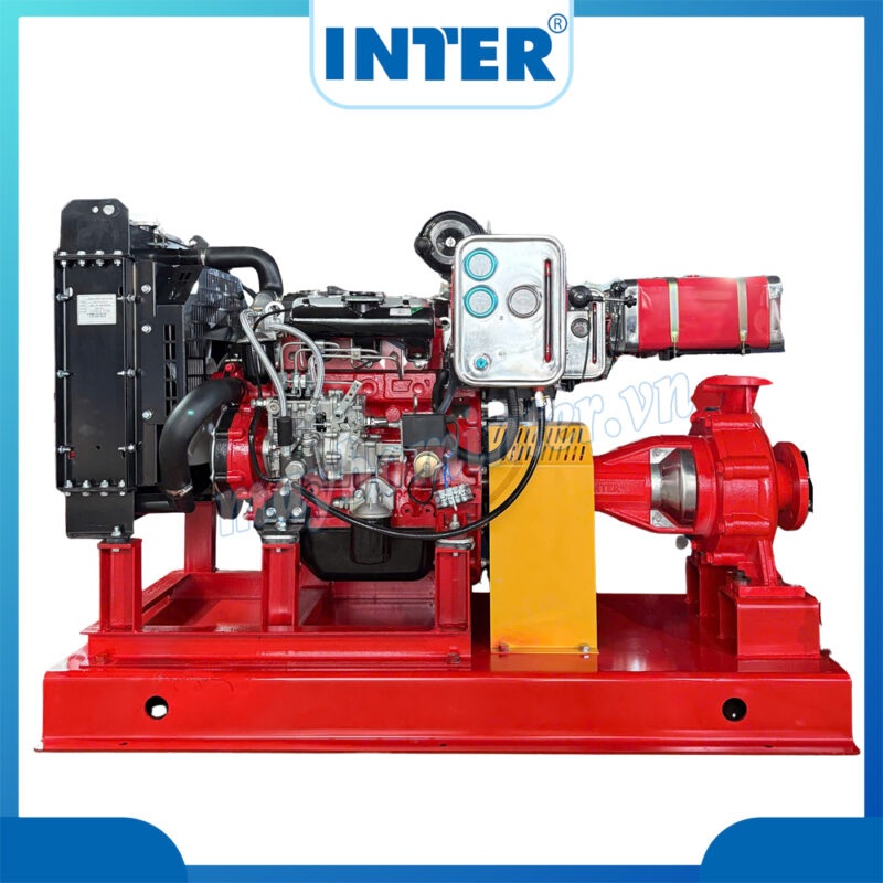 Bơm chữa cháy chạy dầu 22KW INTER CA65-200A 30HP
