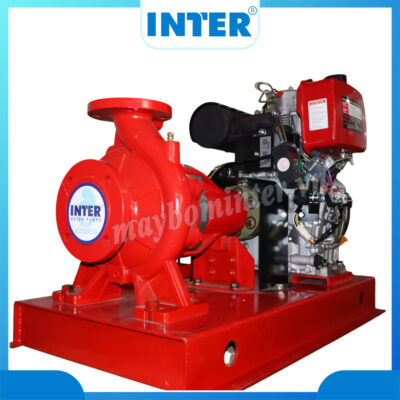 Máy bơm nước chữa cháy diesel 10HP INTER CA50-160A 7.5KW