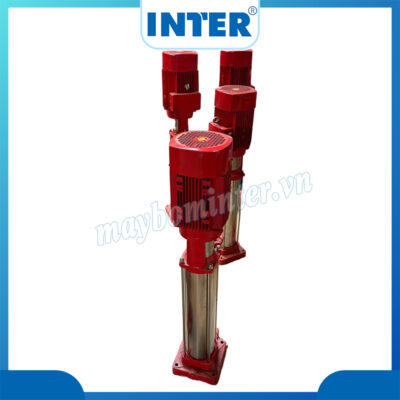 Máy bơm trục đứng đa tầng cánh 2.2KW INTER IVM 6×11/3 3HP