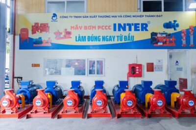 Báo giá máy bơm công nghiệp trục rời INTER
