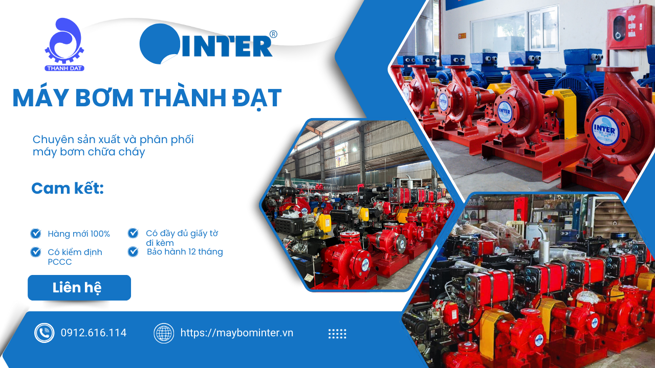 Catalogue máy bơm chữa cháy INTER Catalogue máy bơm chữa cháy INTER