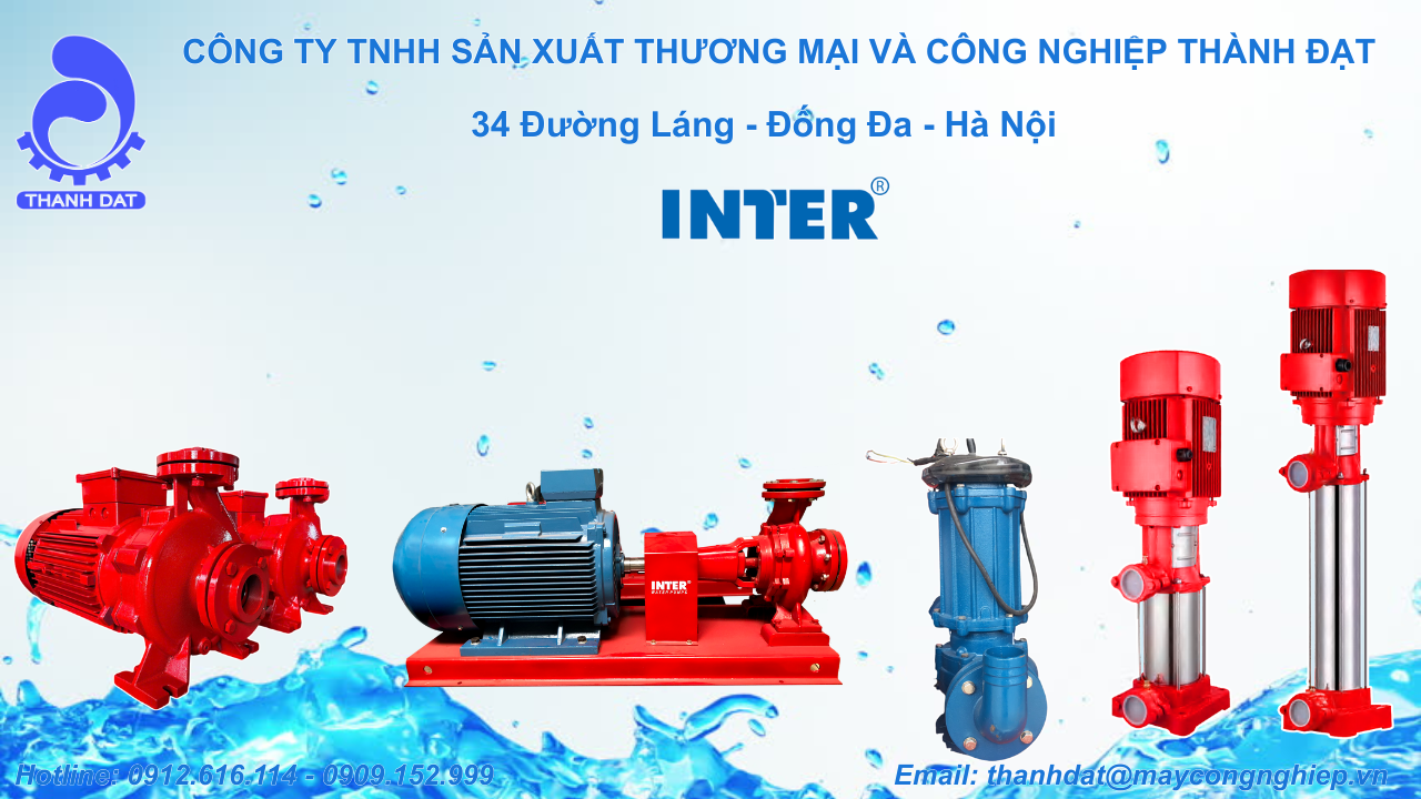 Các dòng máy bơm nước INTER Các dòng máy bơm nước INTER