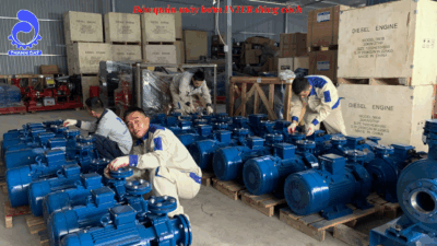 Bảo dưỡng máy bơm công nghiệp INTER