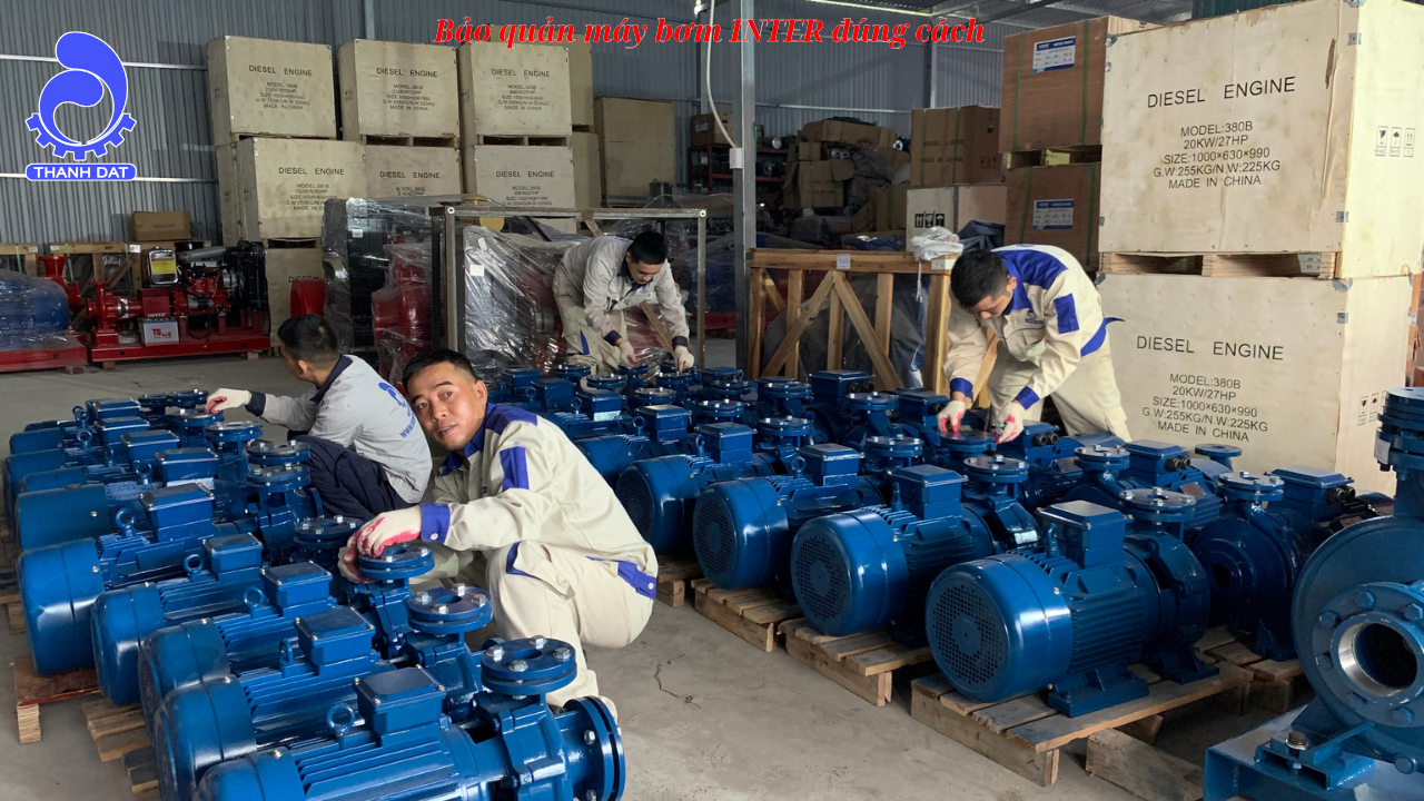 Bảo dưỡng máy bơm công nghiệp INTER Bảo dưỡng máy bơm công nghiệp INTER