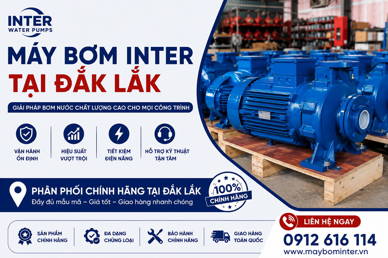 Máy bơm INTER tại Đắk Lắk