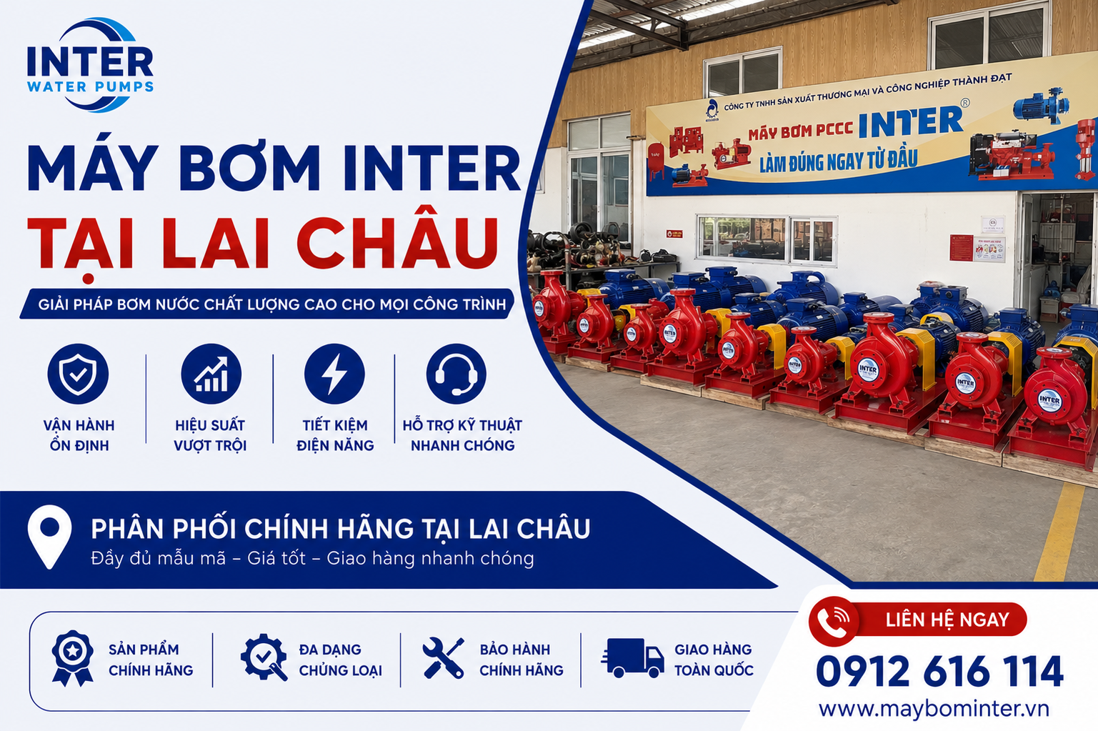 Máy bơm INTER tại Lai Châu