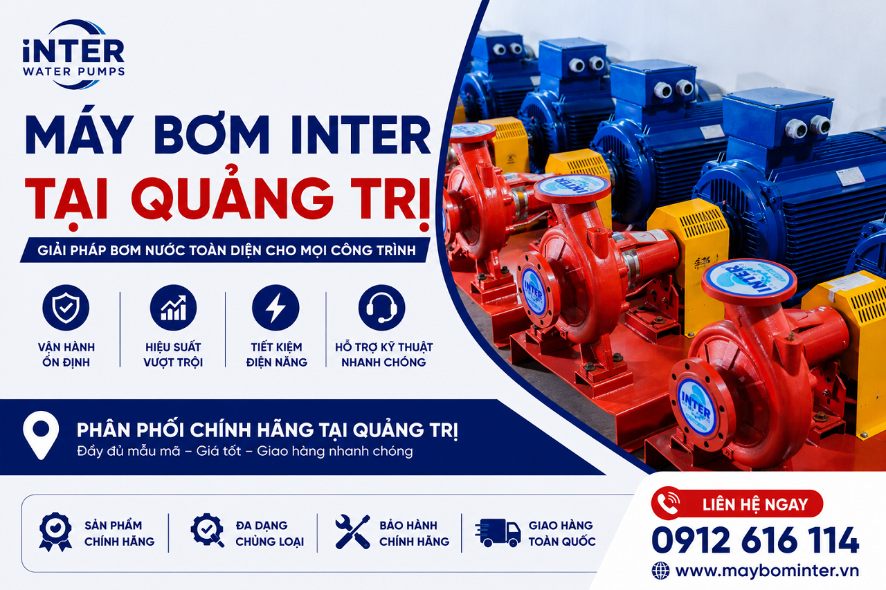 Máy bơm INTER tại Quảng Trị
