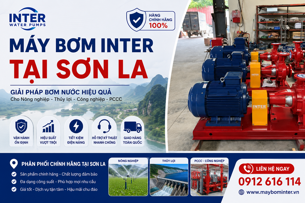 Máy bơm INTER tại Sơn La