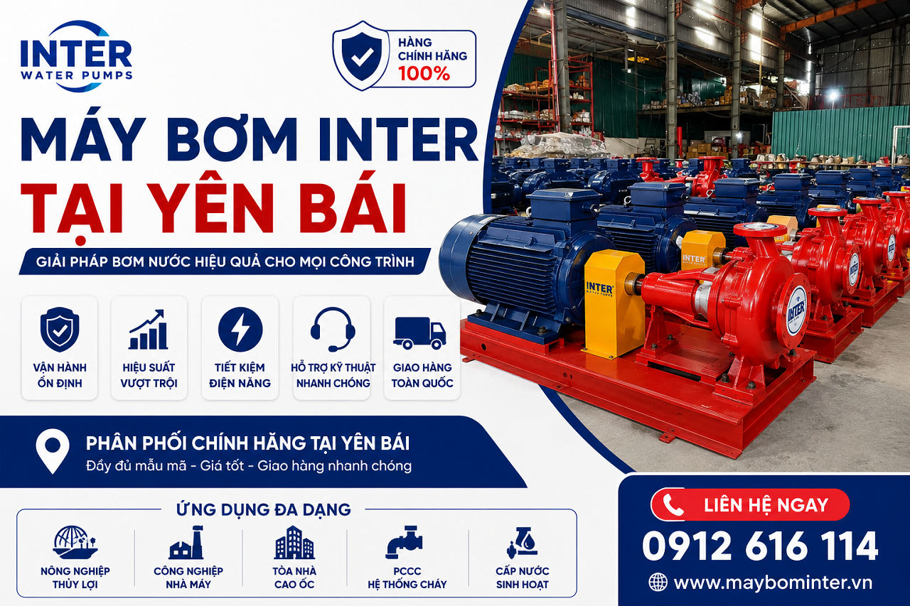 Máy bơm INTER tại Yên Bái